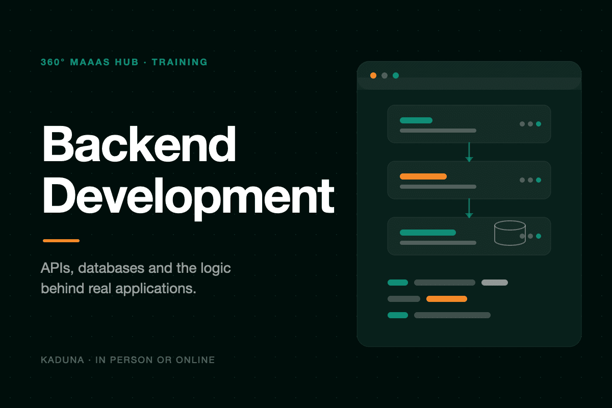 Backend Development at 360° MaaaS Hub