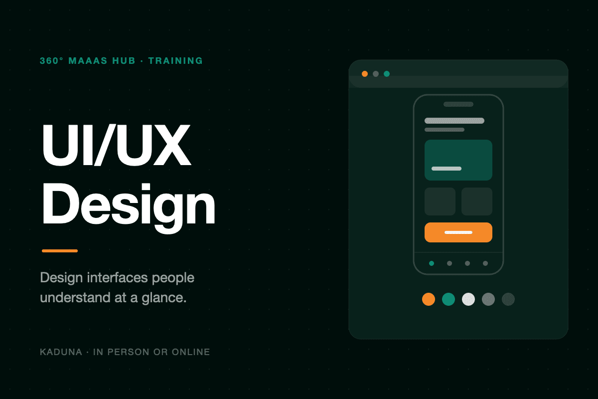 UI/UX Design at 360° MaaaS Hub